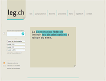 Tablet Screenshot of leg.ch